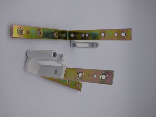 Siegenia Falzeckband weiß Rechts mit Tragzapfen 11/34